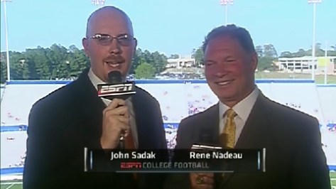 Courtesy of ESPN. Sadak is the one on the left labeled John Sadak.
