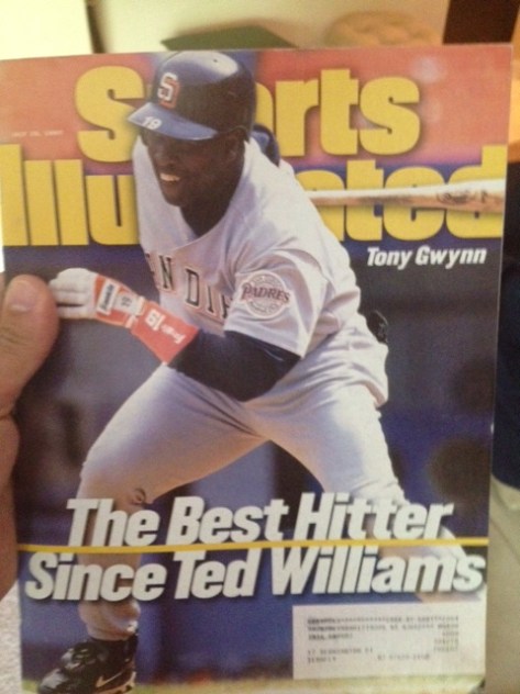 Found this rummaging through my Yankees/ Tony  Gwynn collectibles box moments after hearing the news. And it is still true.