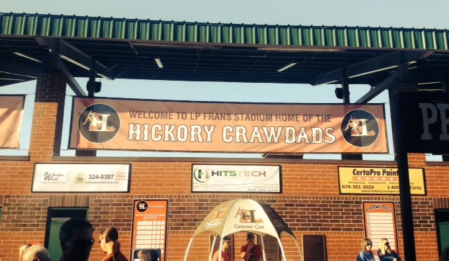 A Night with the Crawdads: I Love MiLB