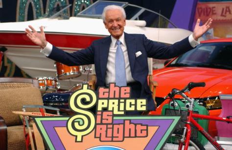 LOS ANGELES - FEBRUARY 12: Game show host Bob Barker poses amongst a sea of prizes at the "Price is Right" 6,000th show taping on February 12, 2004 at the CBS Television Studio, in Los Angeles, California. (Photo by Amanda Edwards/Getty Images)
